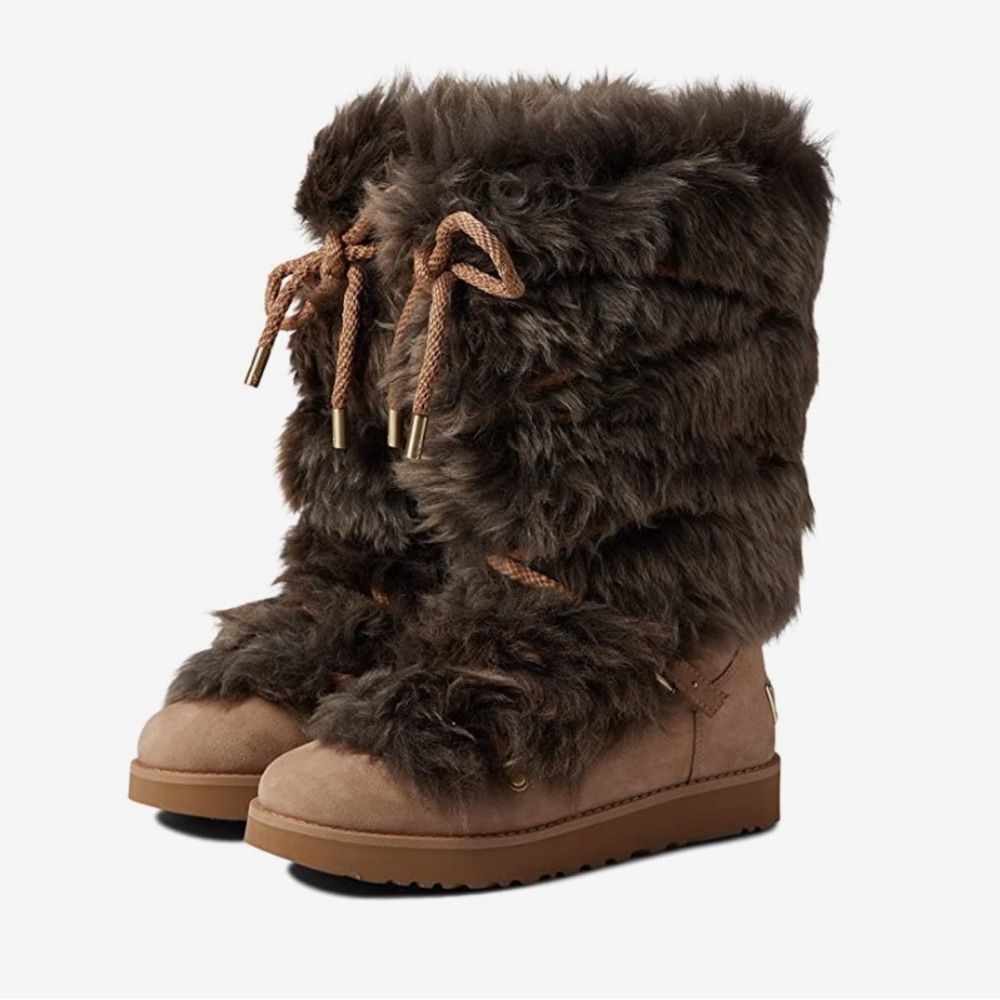 UGG Classic Posh Short Fur Boots